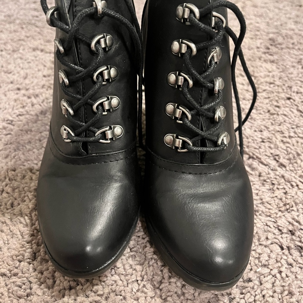 Black boots